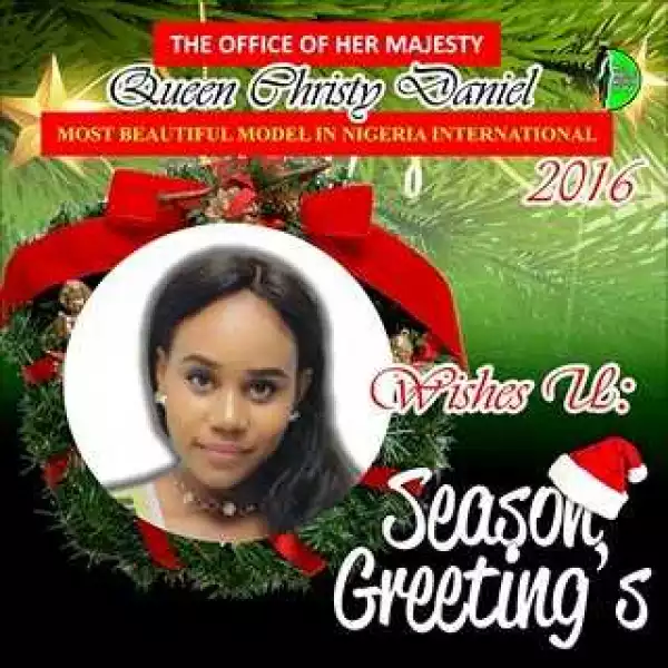 Most Beautiful Model In Nigeria International Celebrates Christmas With Lovely Photos